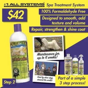 #1 All Systems Got Hair Action Smoothing Serum & Moisturizer Pet Conditioner 16oz