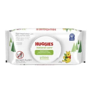 Baby Wipe Huggies® Natural Care® Soft Pack Unscented 32 Count - Kimberly Clark  Mfr# 42511