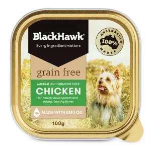 Black Hawk - Grain Free Chicken Dog Wet Food (100g)