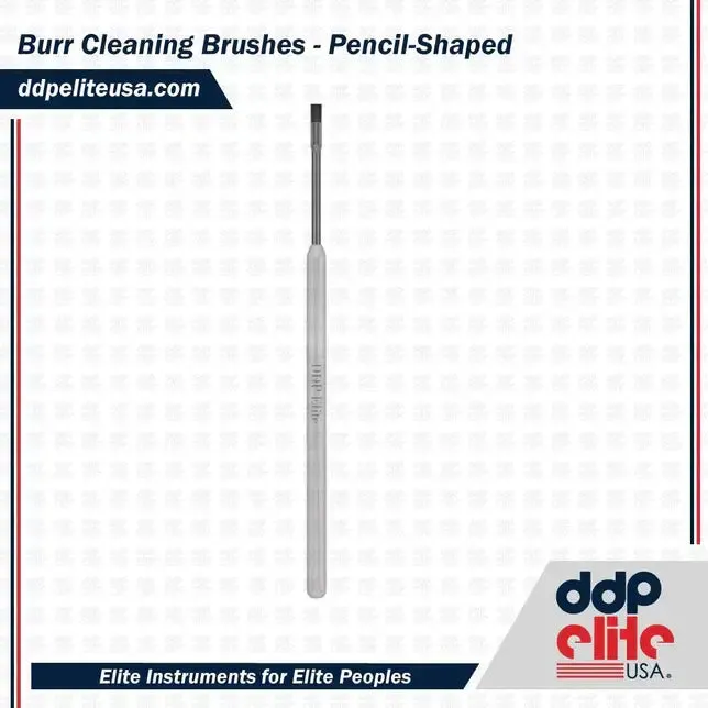 Burr Cleaning Brushes - Pencil-Shaped | Ddpeliteusa