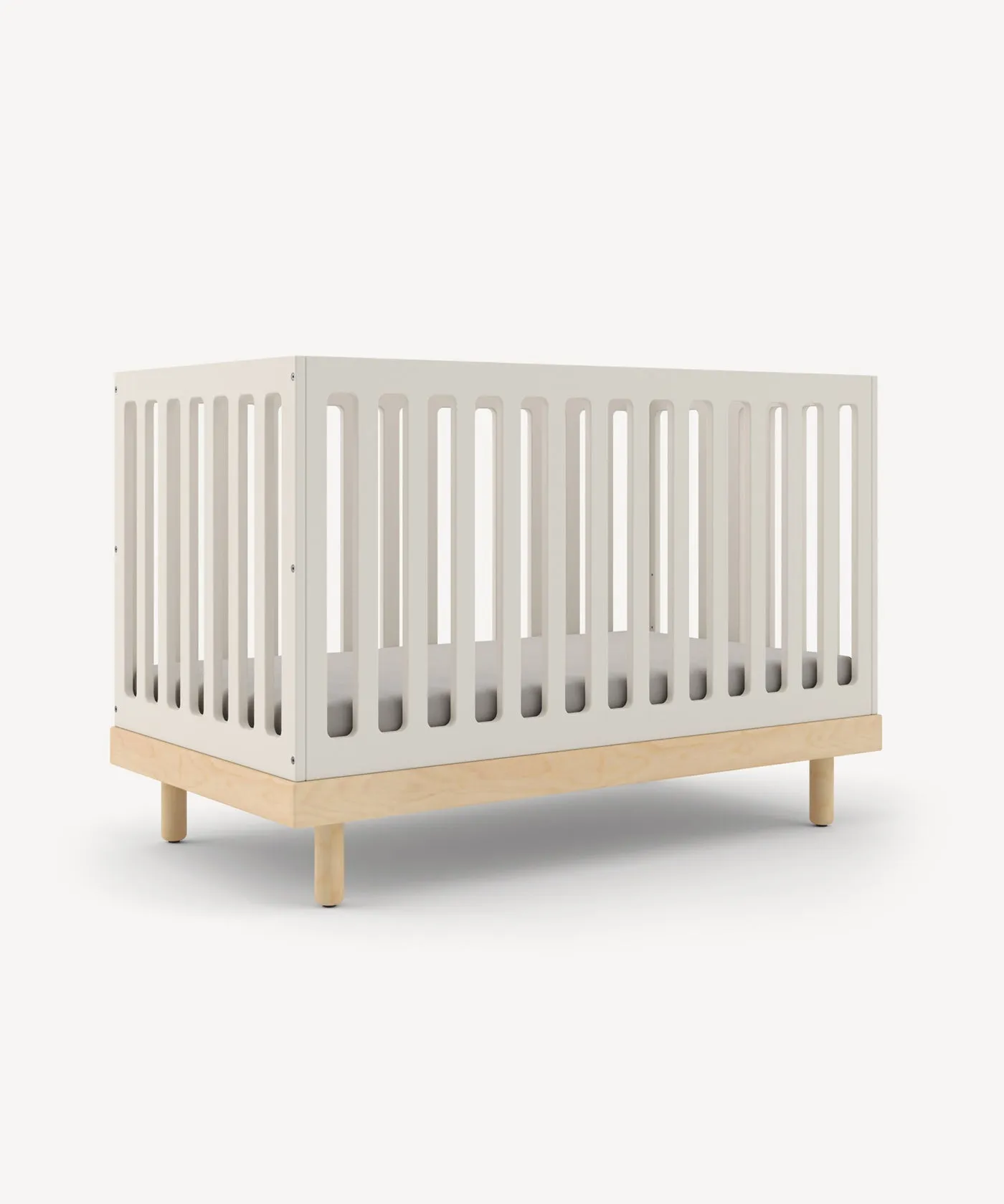 Classic Crib - White / Birch by Oeuf