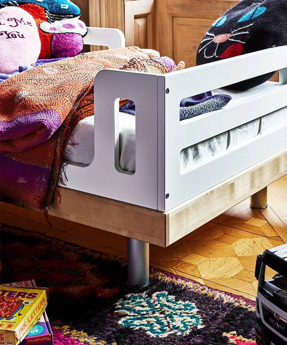 Classic Toddler Bed - White / Birch by Oeuf