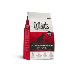 Collards Grain Free Chicken and Potato Senior Dry Dog Food - 10kg