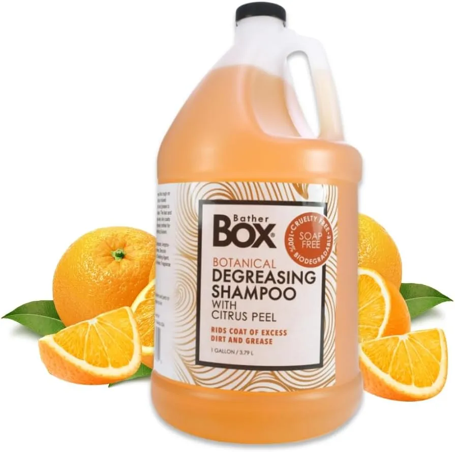 Degreasing Dog Shampoo, 1 Gallon - Cuts Through Tough Dirt and Grease with Ease, Professional Grooming Grade