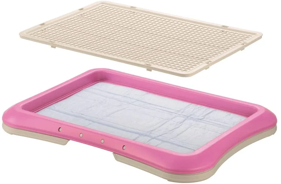 Dog Pee Pad Holder - Paw Trax Mesh Training Tray - Richell