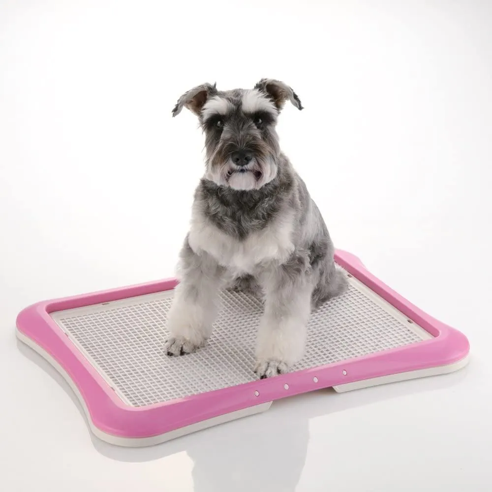 Dog Pee Pad Holder - Paw Trax Mesh Training Tray - Richell