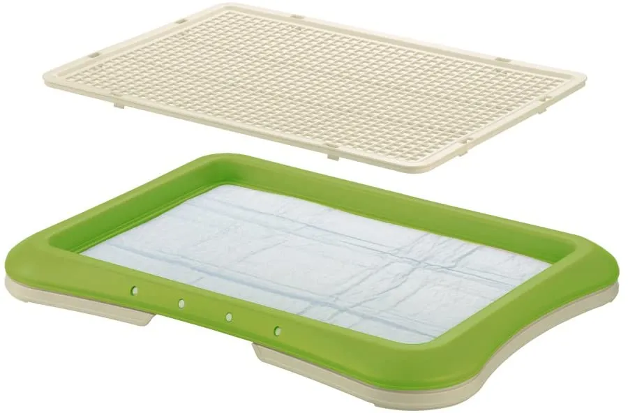 Dog Pee Pad Holder - Paw Trax Mesh Training Tray - Richell