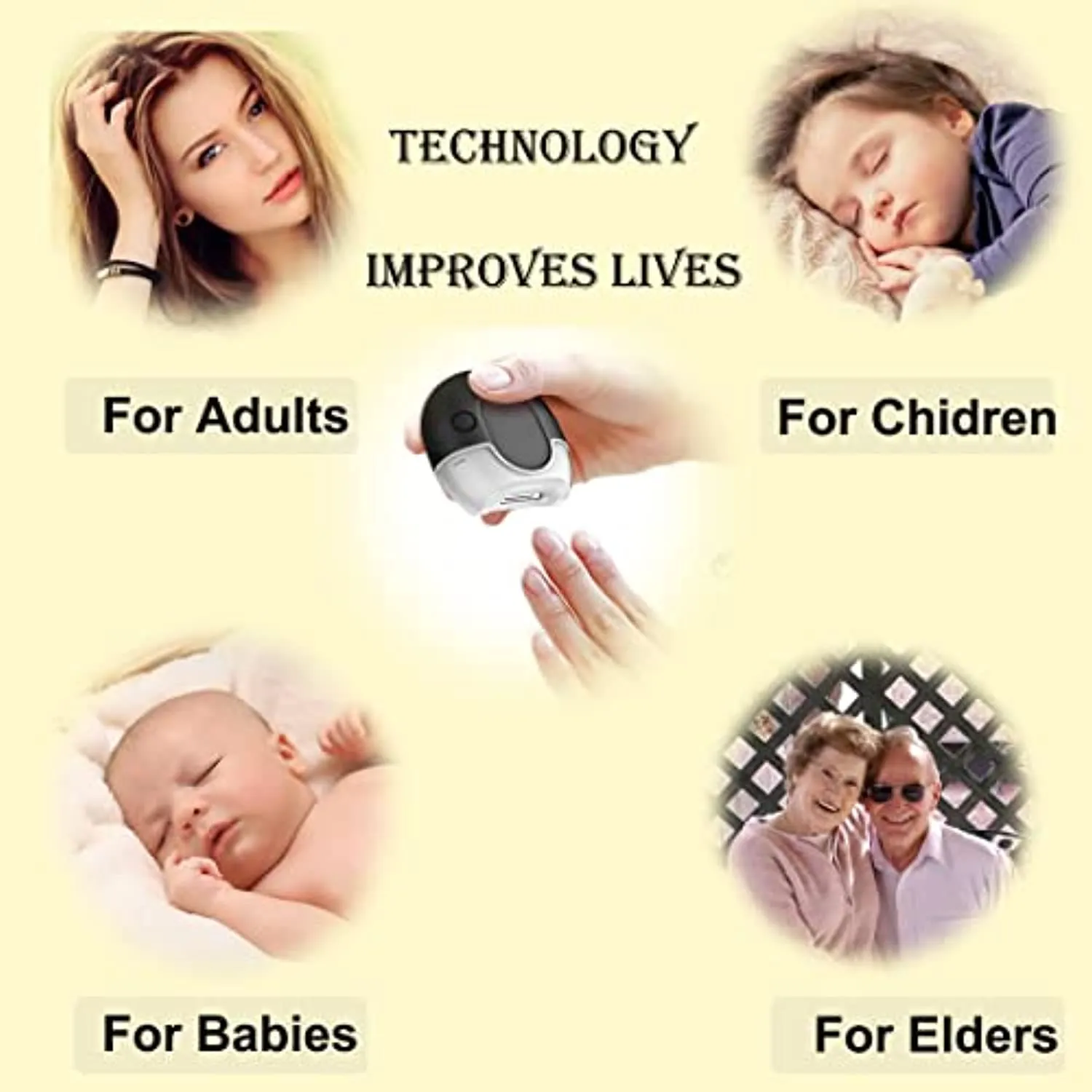 Electric Nail Clippers,Baby Nail Clippers to Cut Nails Automatically and Protect The Skin,Portable and Rechargable,Suitable for Babiess,Teenagers,Seniors,Adults