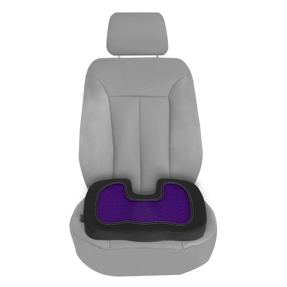 Ergonomic Cooling Gel Car Seat Cushion Purple