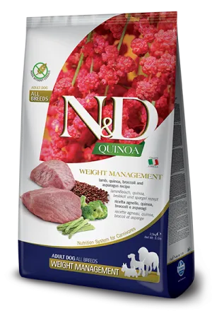 FARMINA ND Dog Quinoa Weight Management Lamb 15.4 Lb