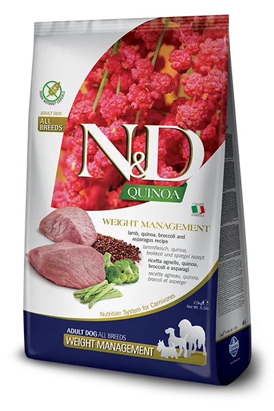 FARMINA ND Dog Quinoa Weight Management Lamb 15.4 Lb