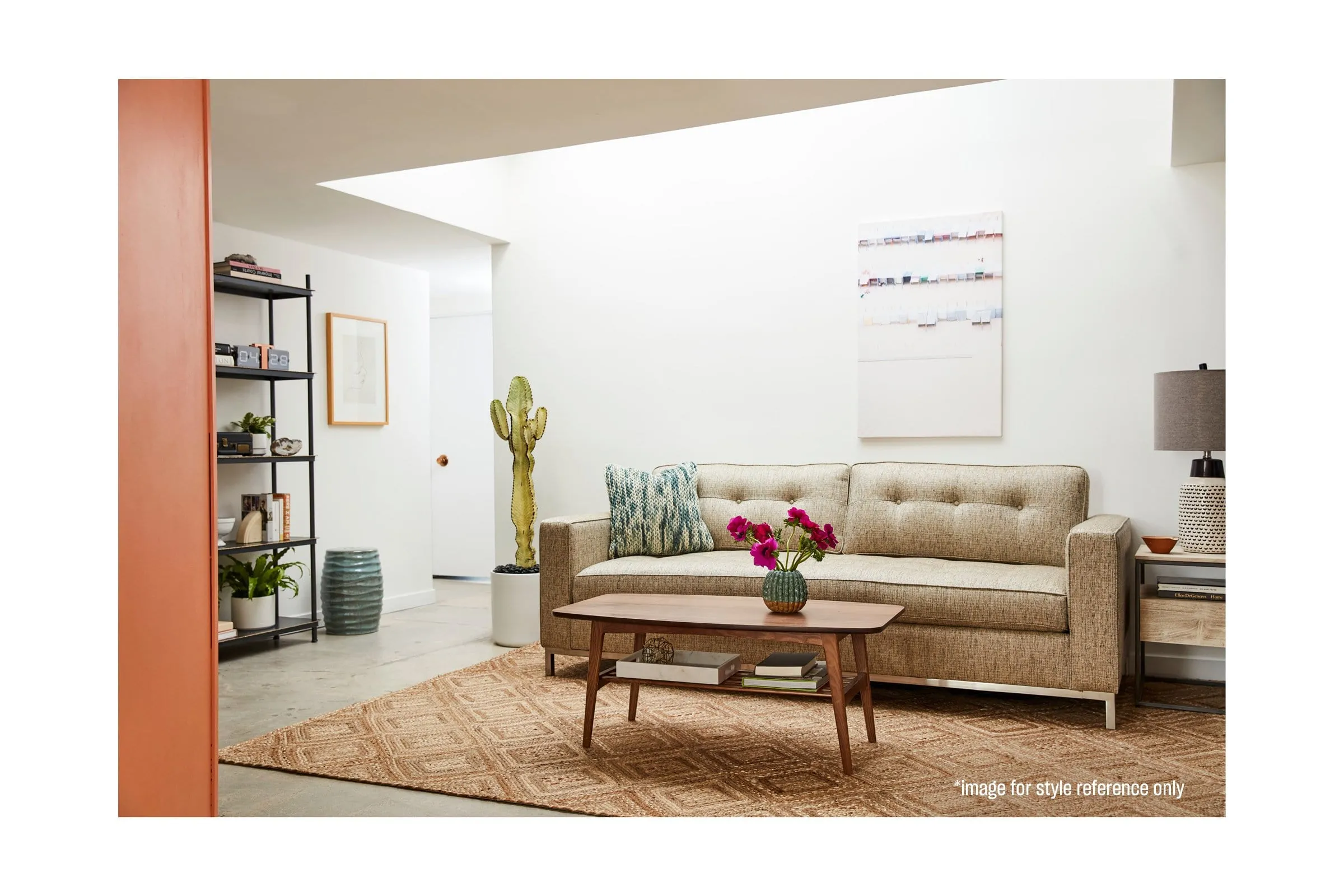 Fillmore Apartment Size Sleeper Sofa Bed :: Sleeper Option: Memory Foam Mattress