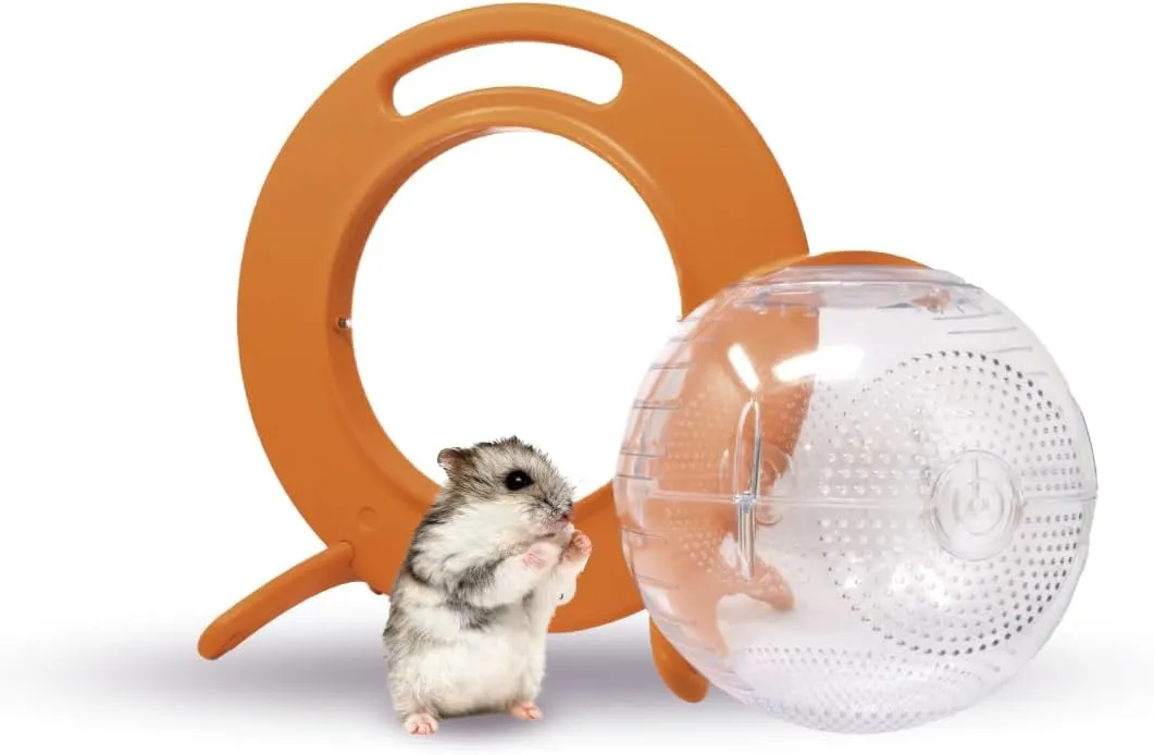 Halo Portable Pet Carrier - Unique Hamster Ball & Small Animal Exercise Ball  Safe Hamster Carrier - Breathable for Pet Care