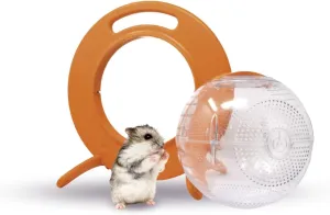 Halo Portable Pet Carrier - Unique Hamster Ball & Small Animal Exercise Ball  Safe Hamster Carrier - Breathable for Pet Care