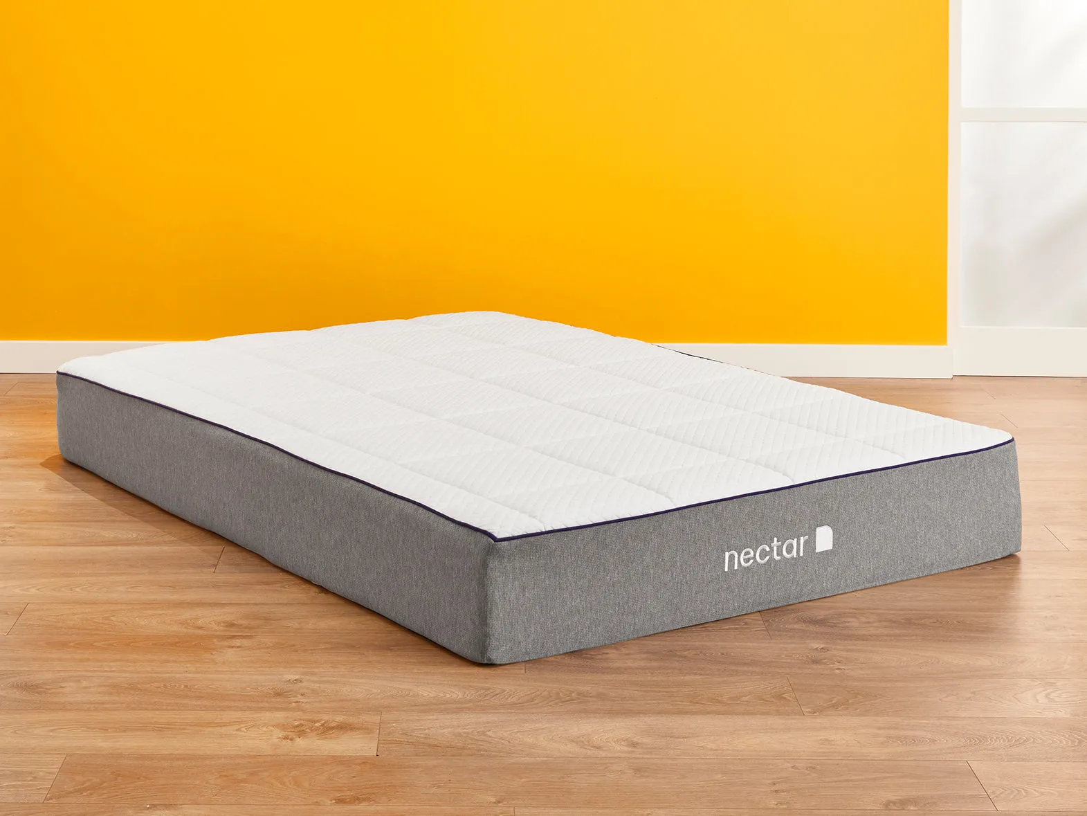 HEADBOARD BED WITH MATTRESS