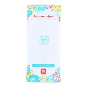 Honest Unscented Travel Baby Wipes (10)