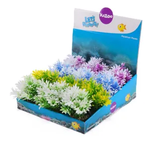 Kazoo Plastic Plants Coloured Tip Leaf Assorted