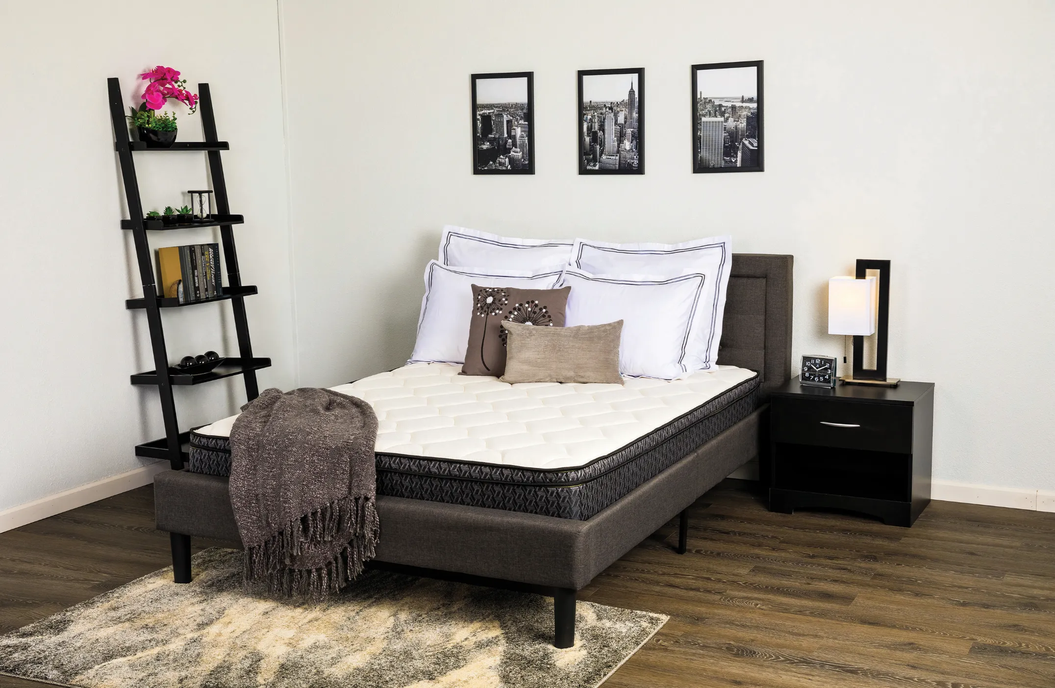 Laguna III Euro Top Full Mattress Grey