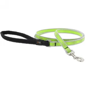 Lupine Dog Leash 1/2" Width x 6' Length High Lights Green Diamond