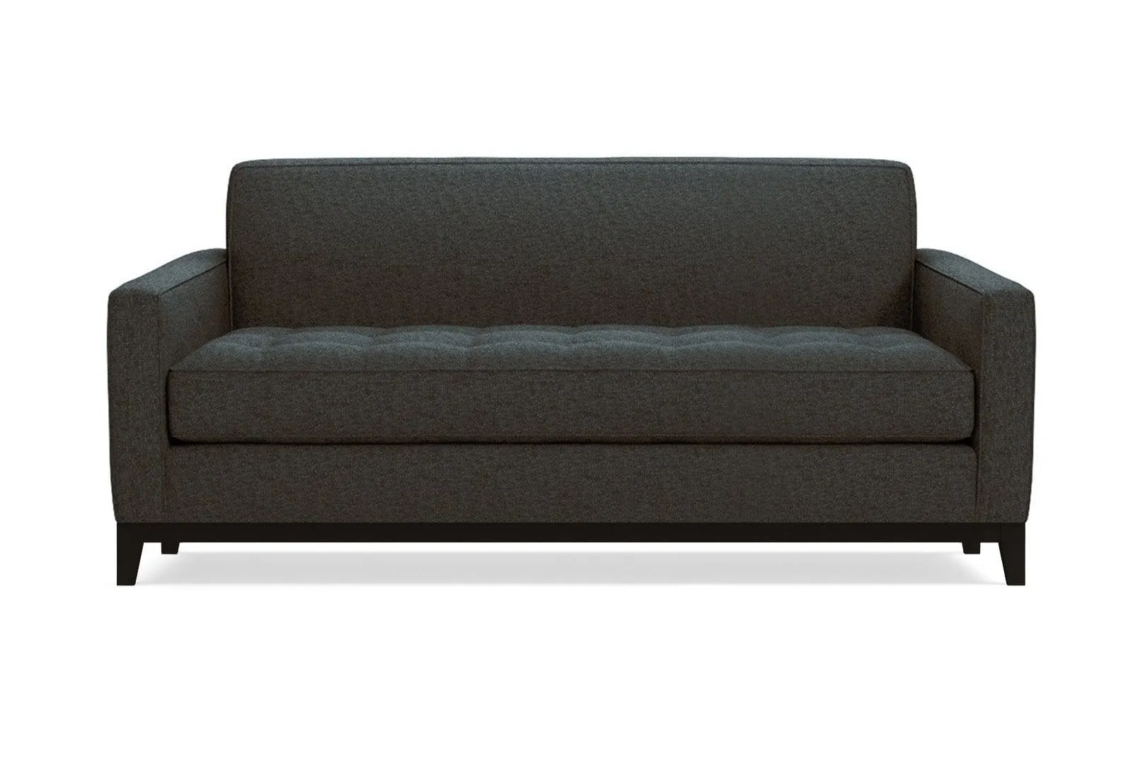 Monroe Drive Twin Size Sleeper Sofa :: Leg Finish: Espresso / Sleeper Option: Deluxe Innerspring Mattress