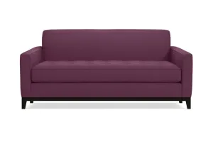 Monroe Drive Twin Size Sleeper Sofa :: Leg Finish: Espresso / Sleeper Option: Deluxe Innerspring Mattress