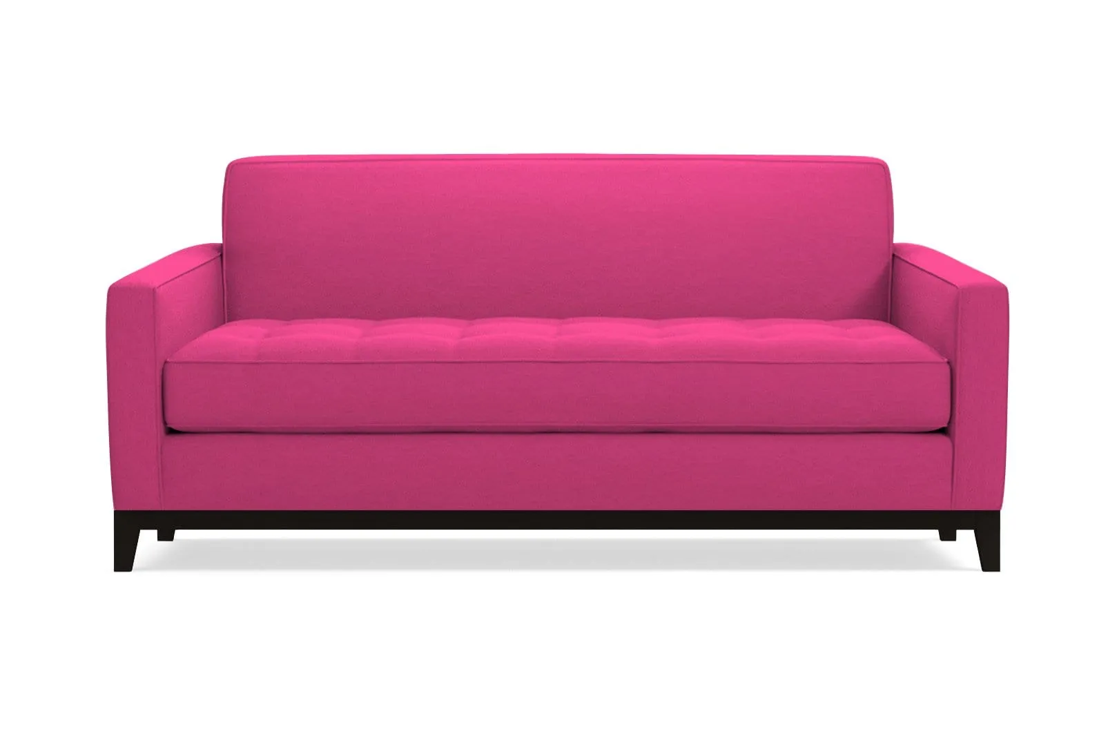Monroe Drive Twin Size Sleeper Sofa :: Leg Finish: Espresso / Sleeper Option: Deluxe Innerspring Mattress