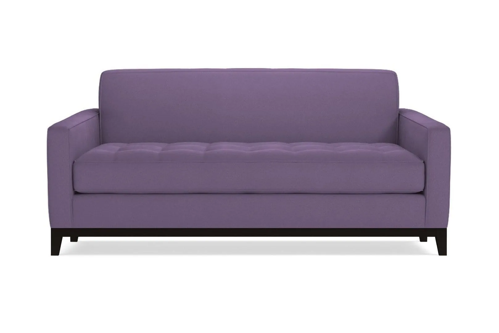 Monroe Drive Twin Size Sleeper Sofa :: Leg Finish: Espresso / Sleeper Option: Deluxe Innerspring Mattress