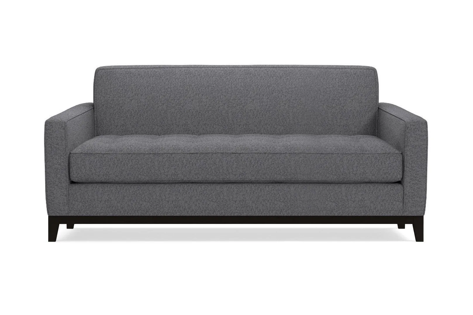 Monroe Drive Twin Size Sleeper Sofa :: Leg Finish: Espresso / Sleeper Option: Deluxe Innerspring Mattress