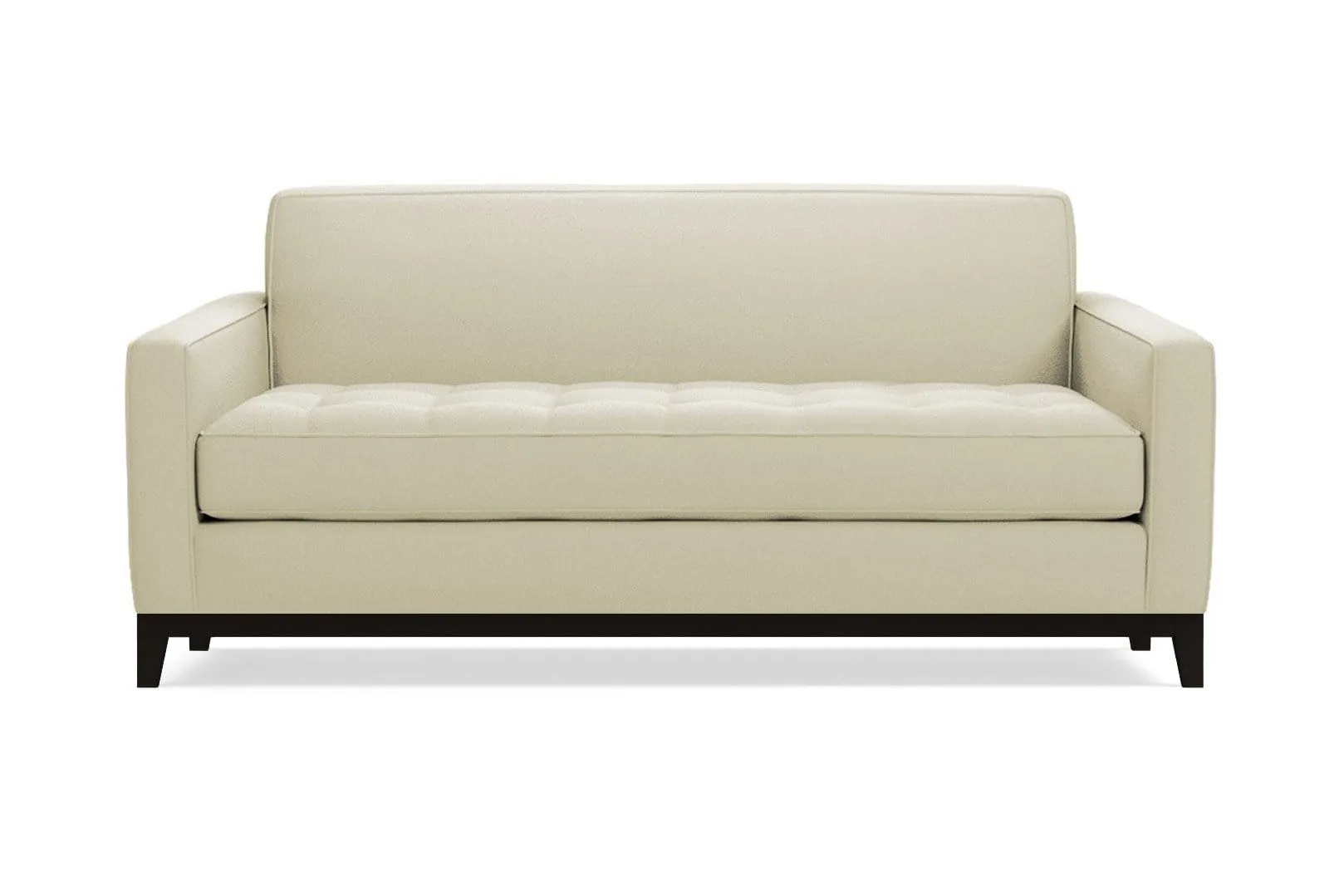 Monroe Drive Twin Size Sleeper Sofa :: Leg Finish: Espresso / Sleeper Option: Deluxe Innerspring Mattress
