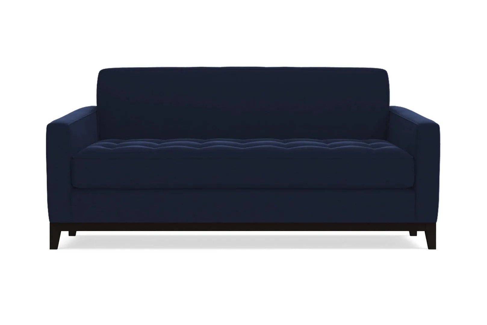 Monroe Drive Twin Size Sleeper Sofa :: Leg Finish: Espresso / Sleeper Option: Deluxe Innerspring Mattress