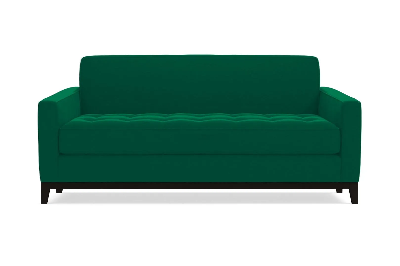 Monroe Drive Twin Size Sleeper Sofa :: Leg Finish: Espresso / Sleeper Option: Deluxe Innerspring Mattress