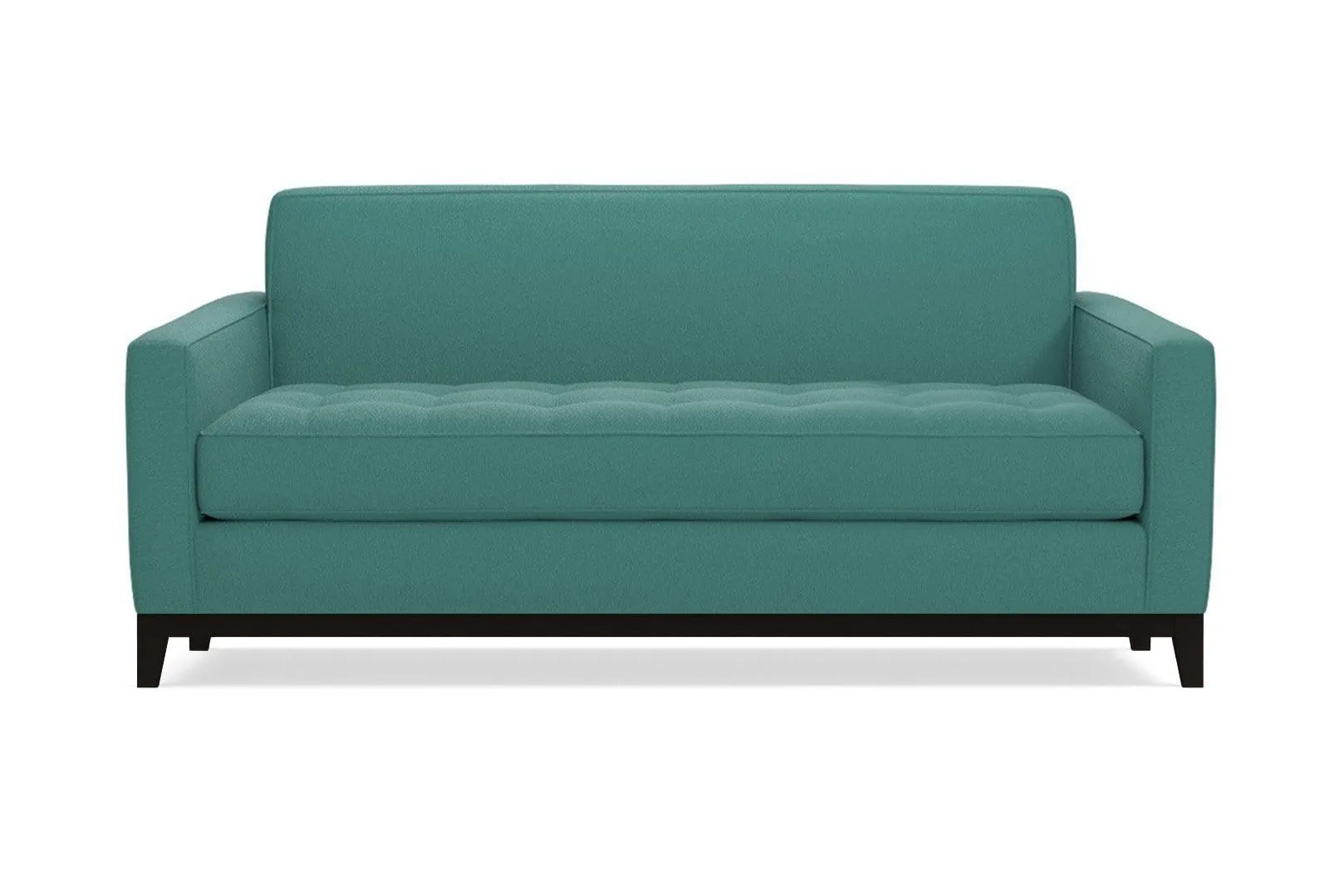 Monroe Drive Twin Size Sleeper Sofa :: Leg Finish: Espresso / Sleeper Option: Deluxe Innerspring Mattress