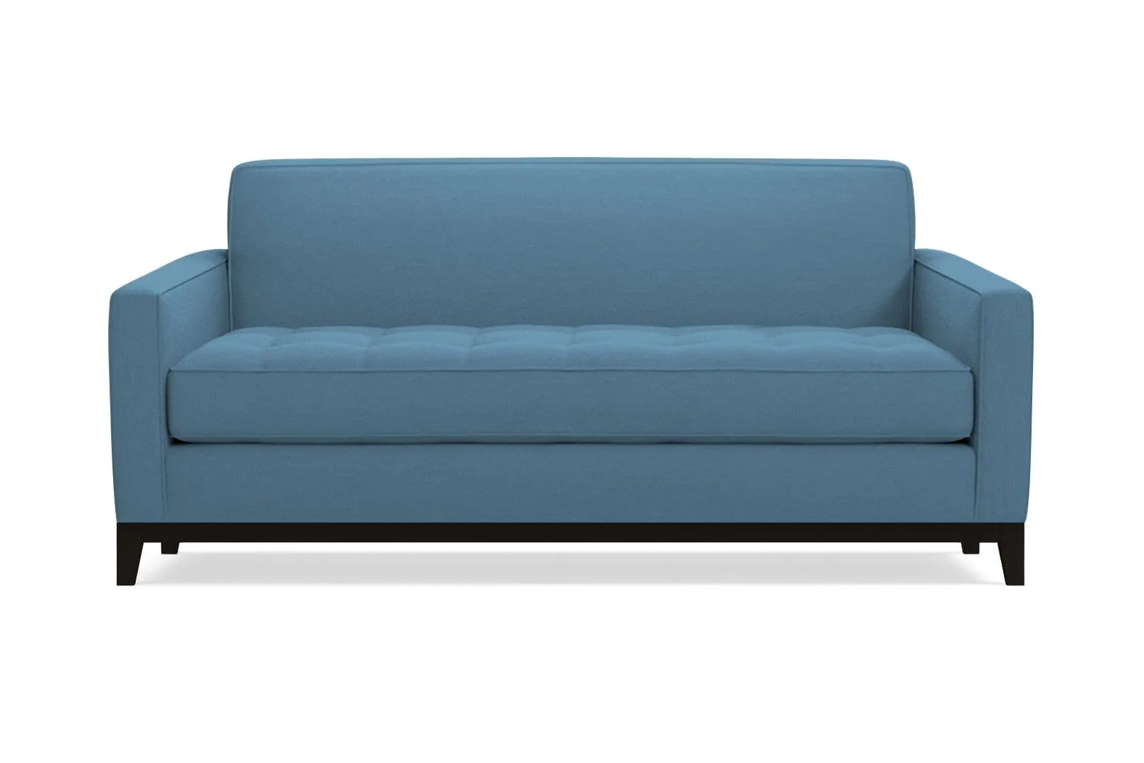 Monroe Drive Twin Size Sleeper Sofa :: Leg Finish: Espresso / Sleeper Option: Deluxe Innerspring Mattress