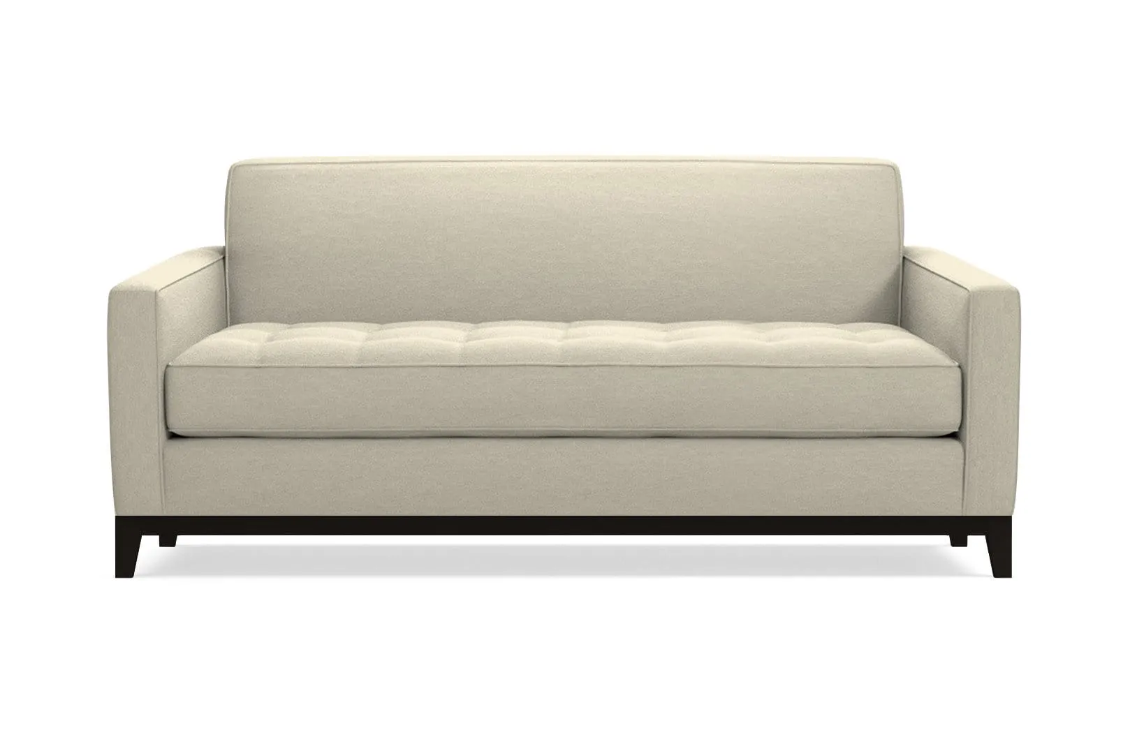 Monroe Drive Twin Size Sleeper Sofa :: Leg Finish: Espresso / Sleeper Option: Deluxe Innerspring Mattress