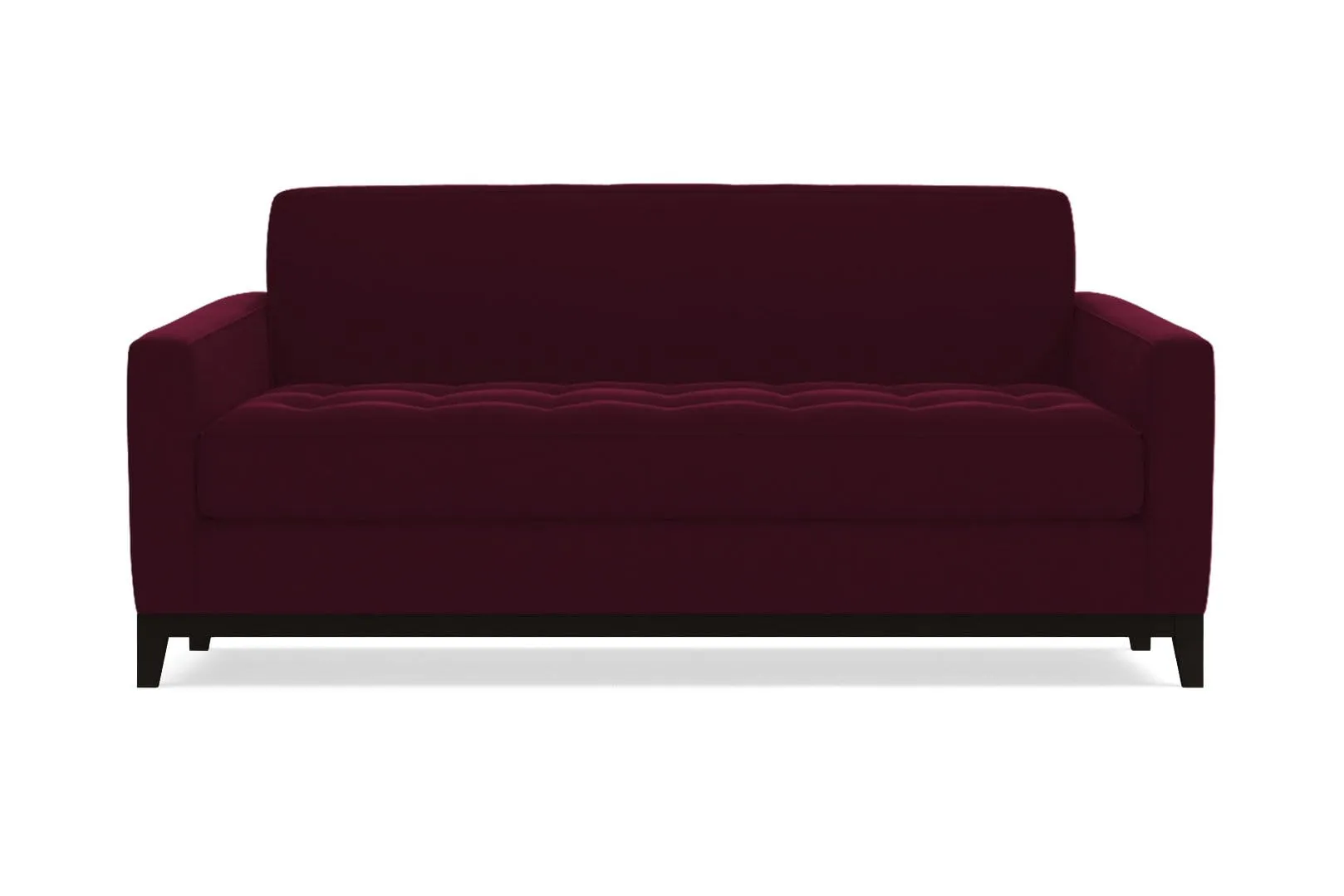 Monroe Drive Twin Size Sleeper Sofa :: Leg Finish: Espresso / Sleeper Option: Deluxe Innerspring Mattress