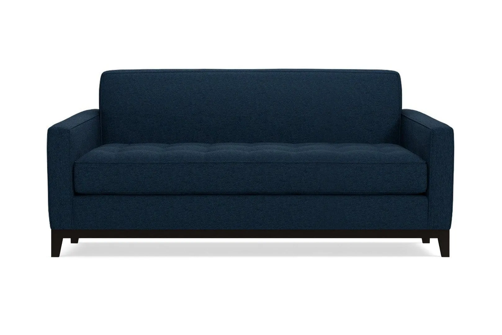 Monroe Drive Twin Size Sleeper Sofa :: Leg Finish: Espresso / Sleeper Option: Deluxe Innerspring Mattress