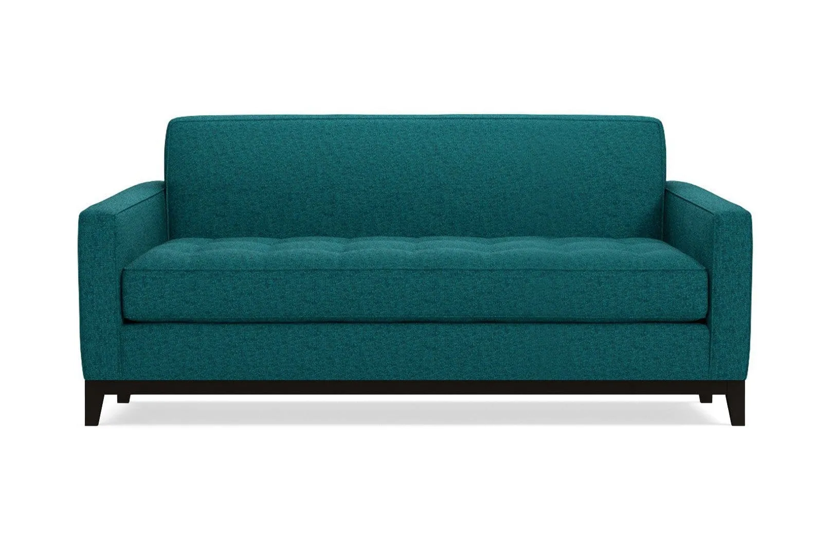 Monroe Drive Twin Size Sleeper Sofa :: Leg Finish: Espresso / Sleeper Option: Deluxe Innerspring Mattress