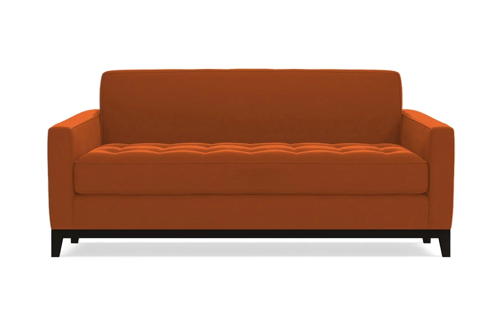 Monroe Drive Twin Size Sleeper Sofa :: Leg Finish: Espresso / Sleeper Option: Deluxe Innerspring Mattress