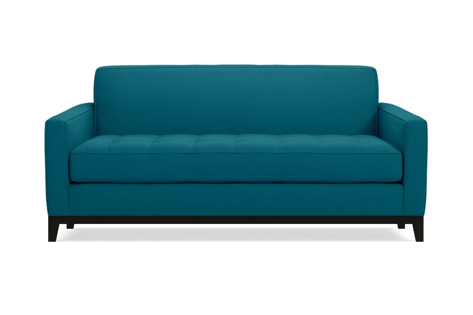 Monroe Drive Twin Size Sleeper Sofa :: Leg Finish: Espresso / Sleeper Option: Deluxe Innerspring Mattress