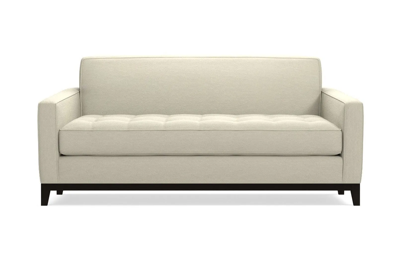 Monroe Drive Twin Size Sleeper Sofa :: Leg Finish: Espresso / Sleeper Option: Deluxe Innerspring Mattress