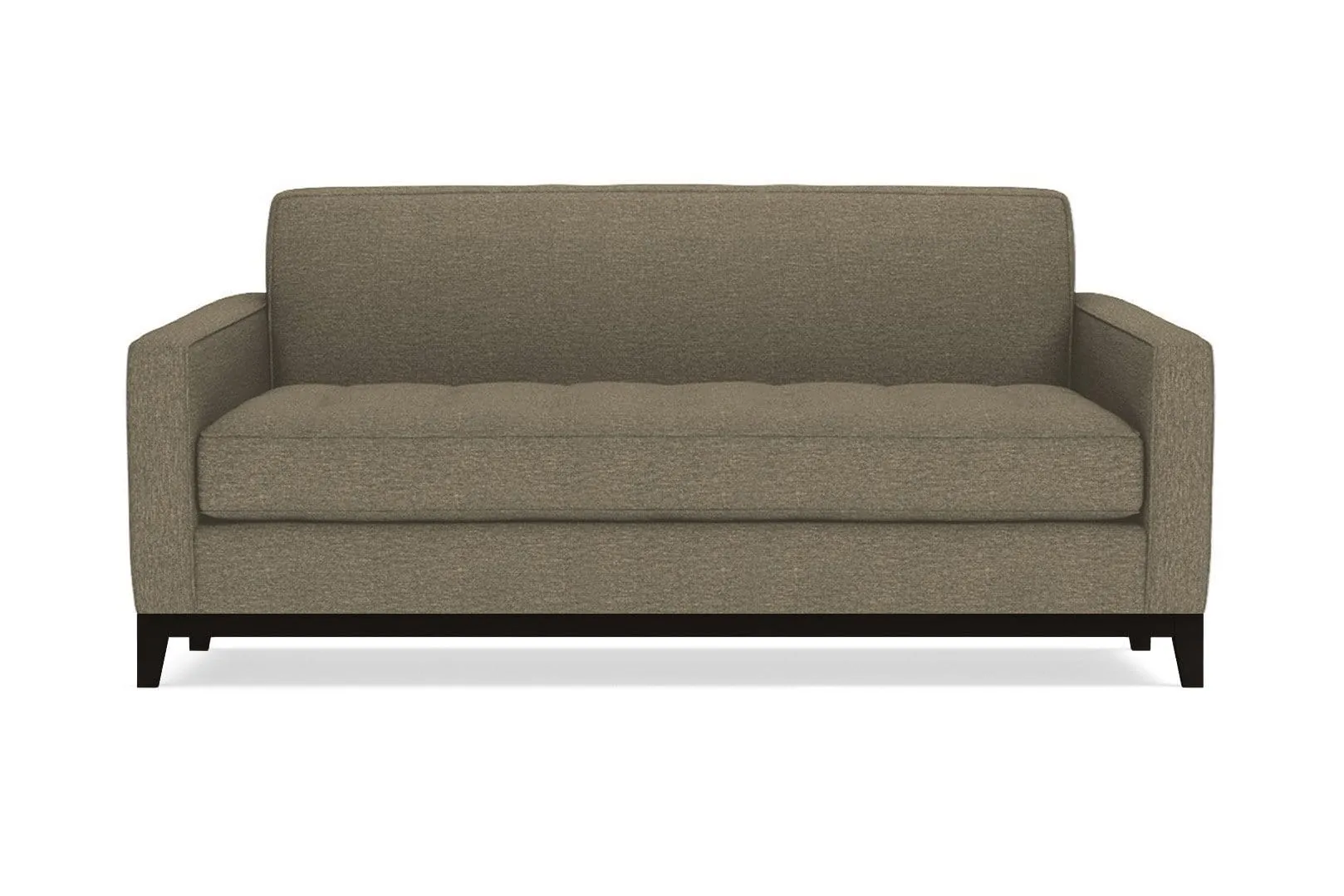 Monroe Drive Twin Size Sleeper Sofa :: Leg Finish: Espresso / Sleeper Option: Deluxe Innerspring Mattress