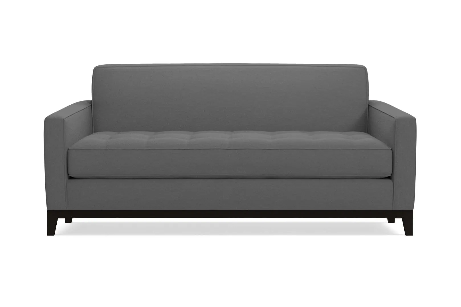 Monroe Drive Twin Size Sleeper Sofa :: Leg Finish: Espresso / Sleeper Option: Deluxe Innerspring Mattress