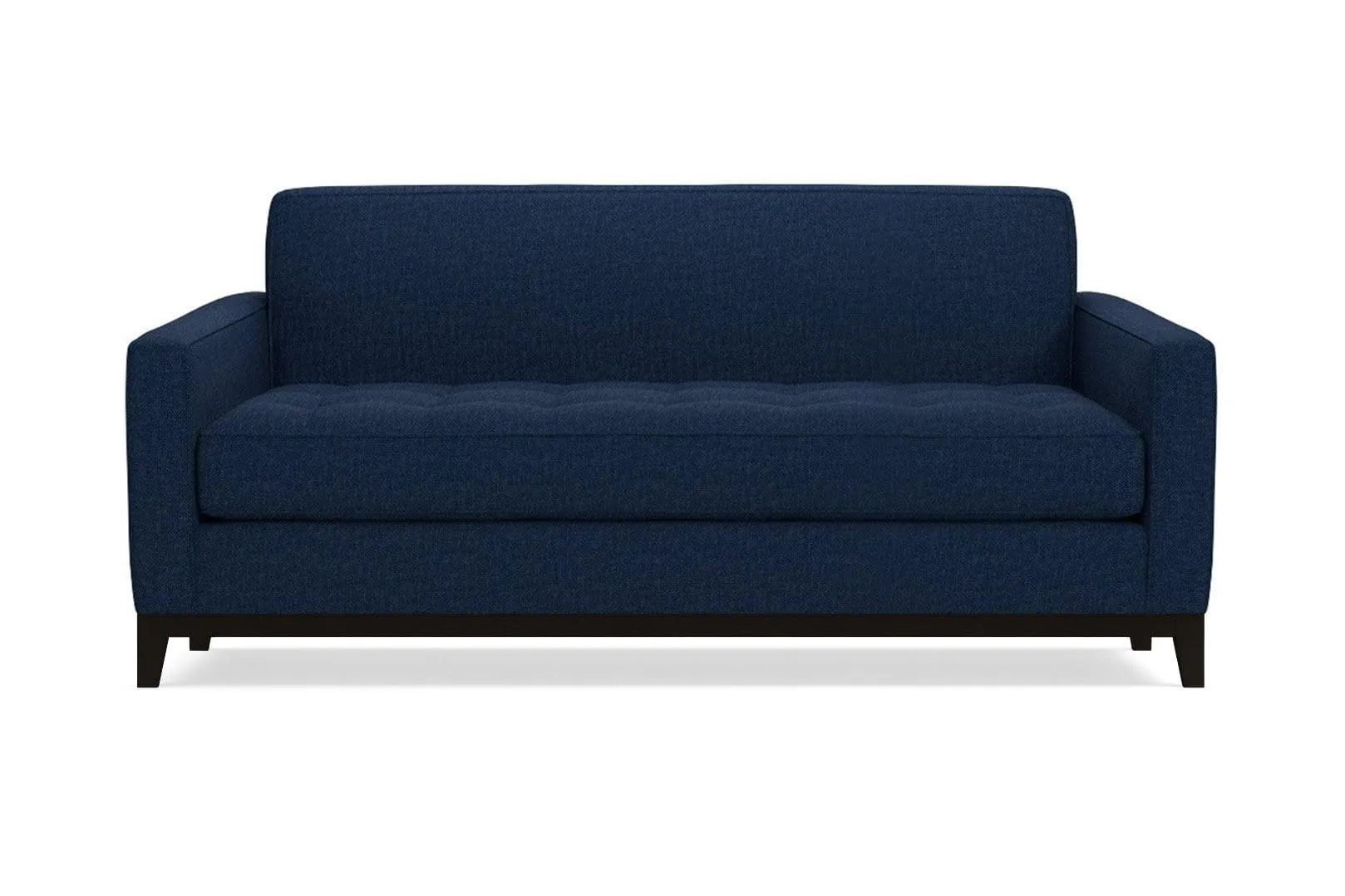 Monroe Drive Twin Size Sleeper Sofa :: Leg Finish: Espresso / Sleeper Option: Deluxe Innerspring Mattress