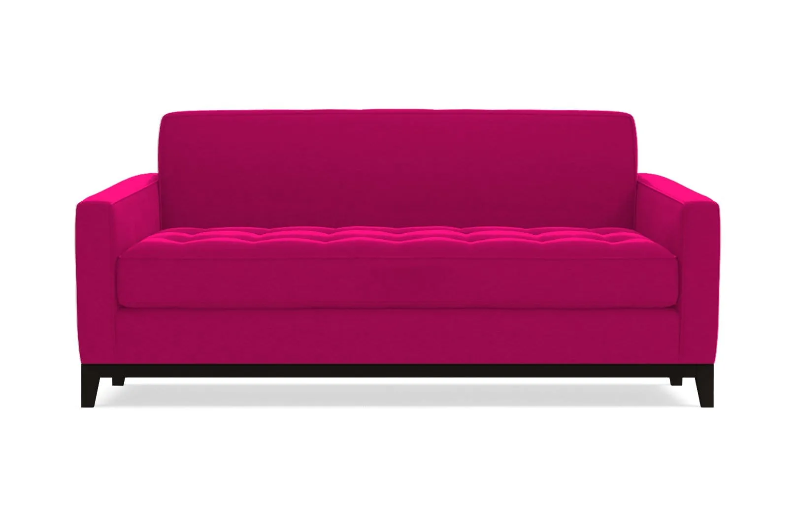 Monroe Drive Twin Size Sleeper Sofa :: Leg Finish: Espresso / Sleeper Option: Deluxe Innerspring Mattress