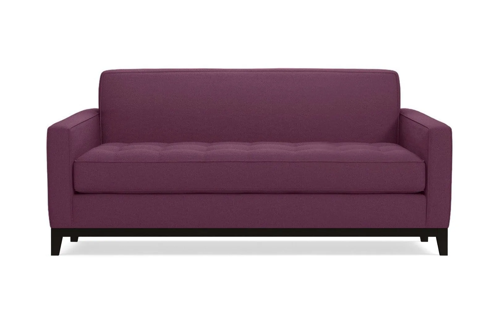 Monroe Drive Twin Size Sleeper Sofa :: Leg Finish: Espresso / Sleeper Option: Deluxe Innerspring Mattress