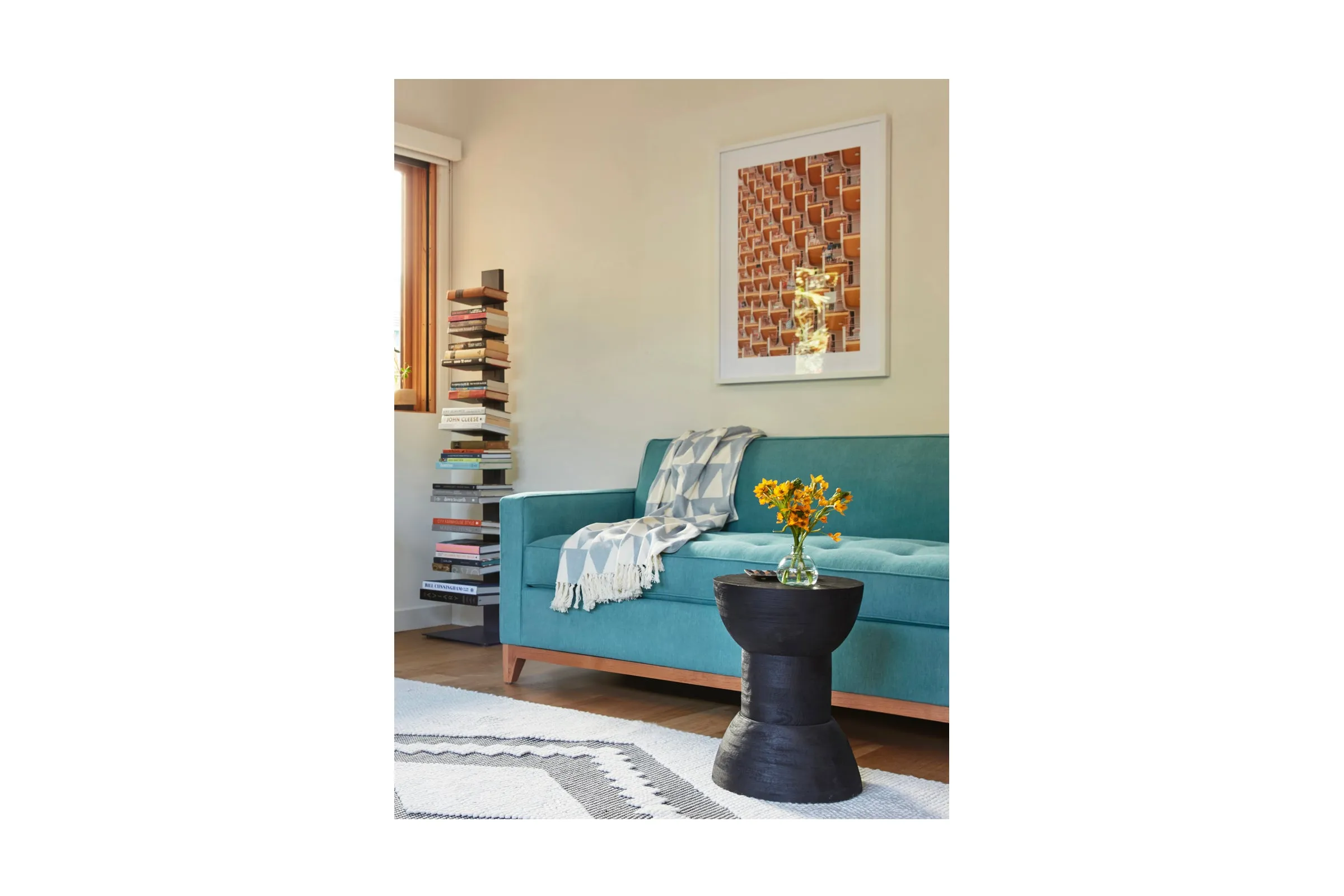Monroe Drive Twin Size Sleeper Sofa :: Leg Finish: Espresso / Sleeper Option: Deluxe Innerspring Mattress