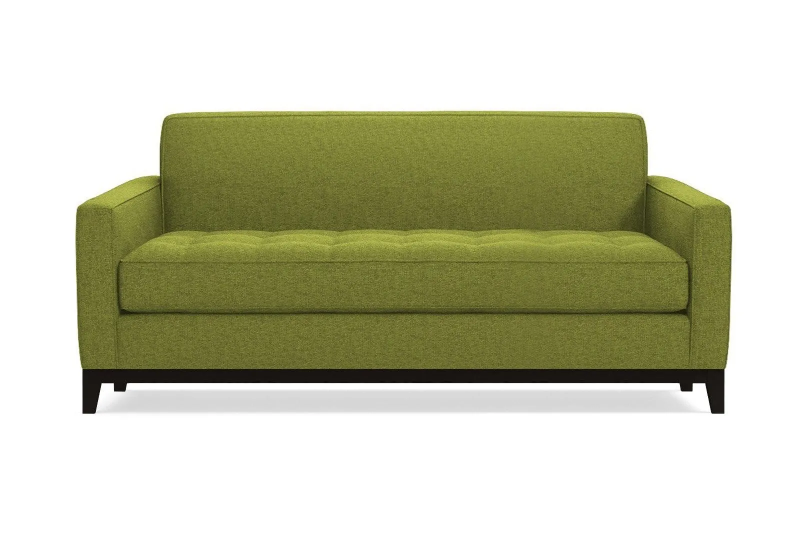 Monroe Drive Twin Size Sleeper Sofa :: Leg Finish: Espresso / Sleeper Option: Deluxe Innerspring Mattress