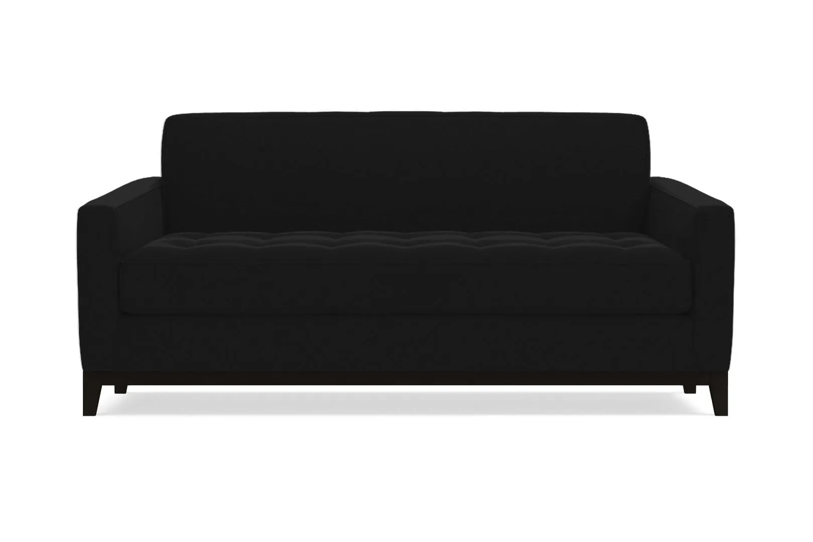 Monroe Drive Twin Size Sleeper Sofa :: Leg Finish: Espresso / Sleeper Option: Deluxe Innerspring Mattress