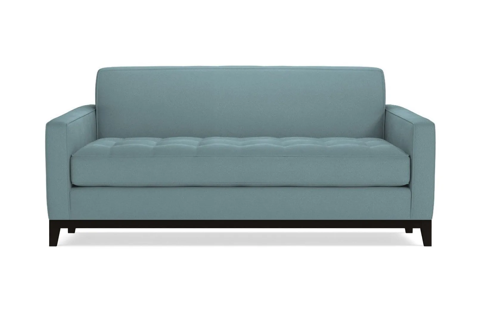 Monroe Drive Twin Size Sleeper Sofa :: Leg Finish: Espresso / Sleeper Option: Deluxe Innerspring Mattress