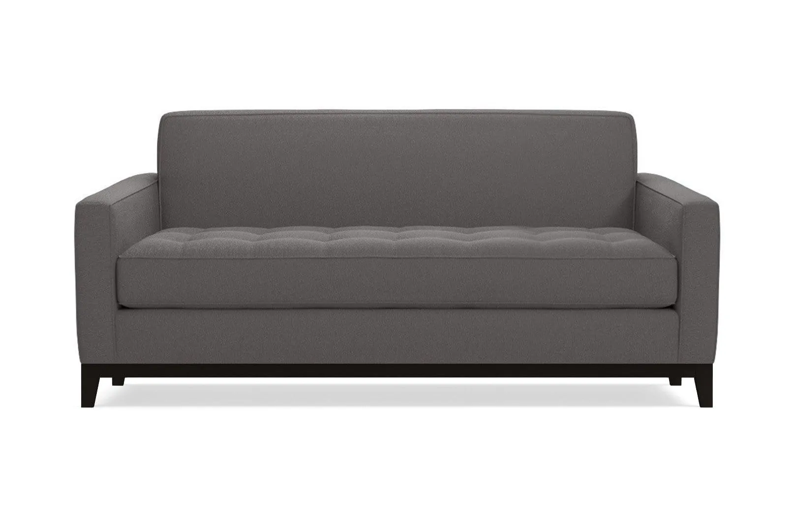 Monroe Drive Twin Size Sleeper Sofa :: Leg Finish: Espresso / Sleeper Option: Deluxe Innerspring Mattress